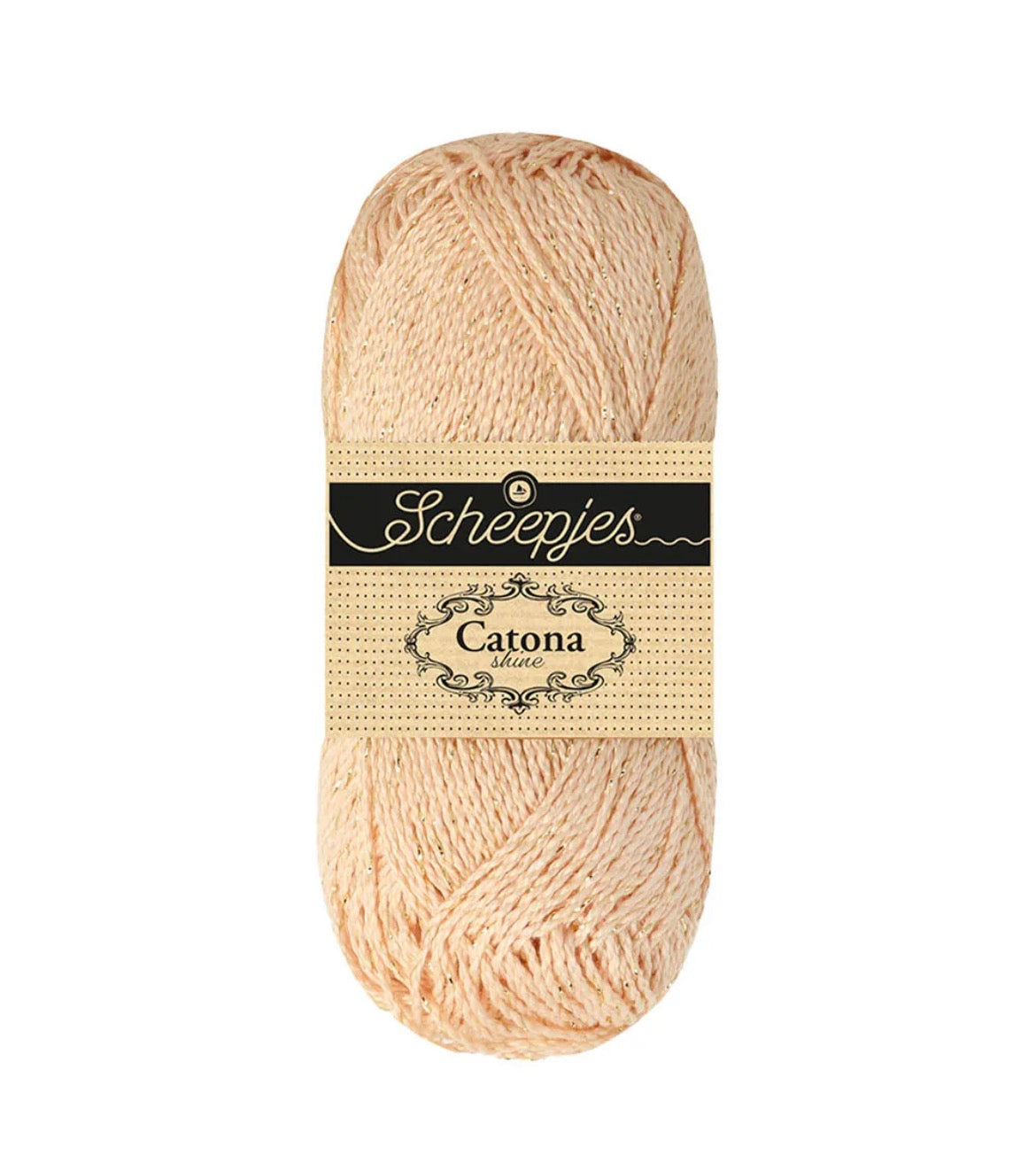 Catona shine 50g / 255 Shell gold