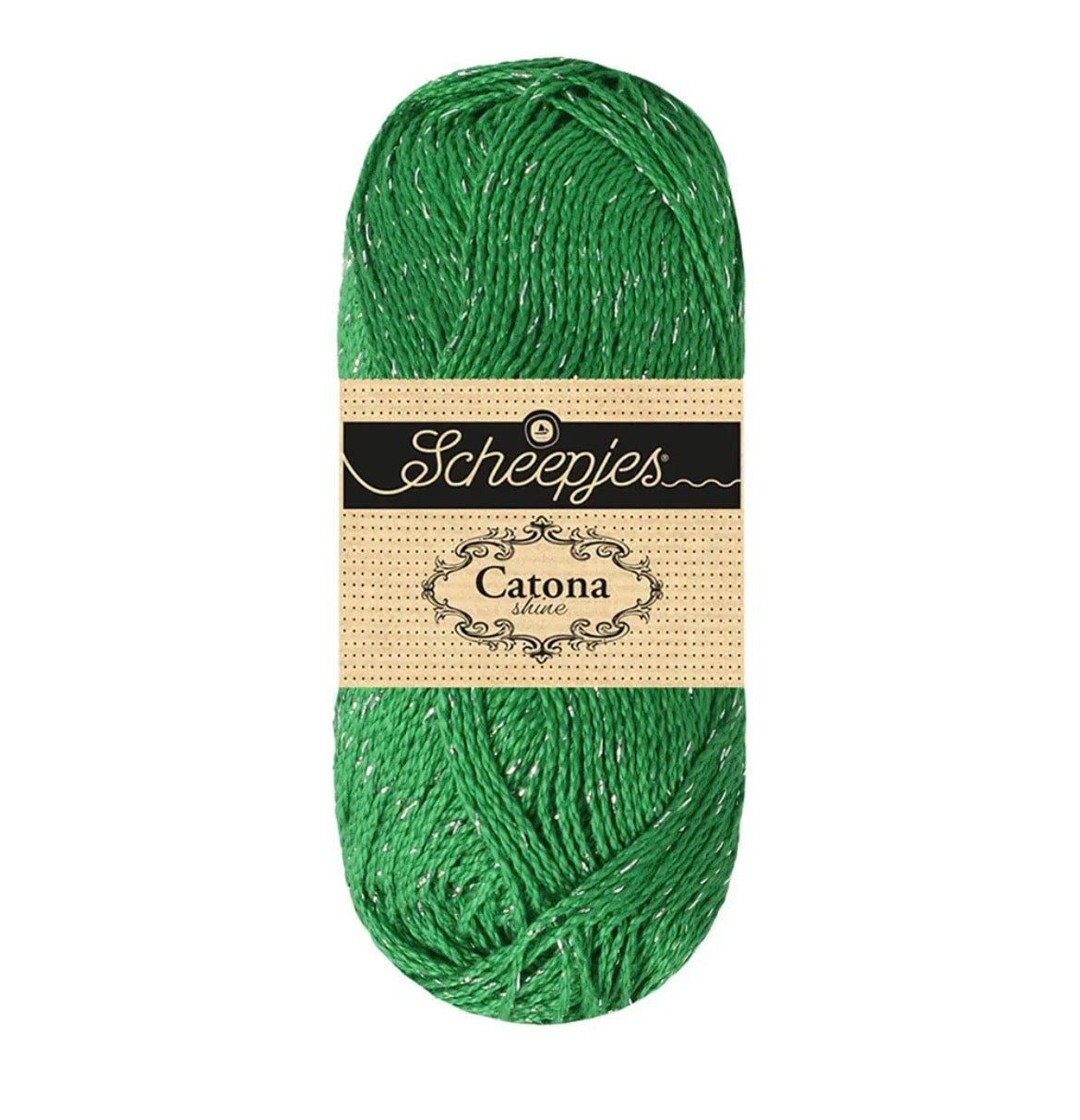 Catona shine 50g / 515 Emerald silver