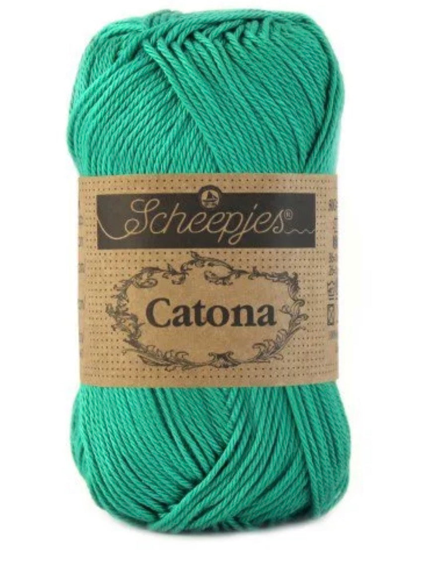 Catona 50g / 514 Jade / Coton premium pour crochet et amigurumi