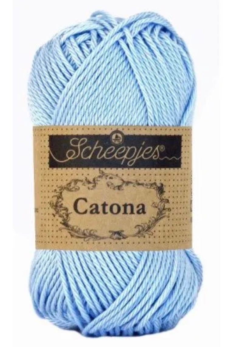 Catona 50g / 173 Bluebell / Coton premium pour crochet et amigurumi