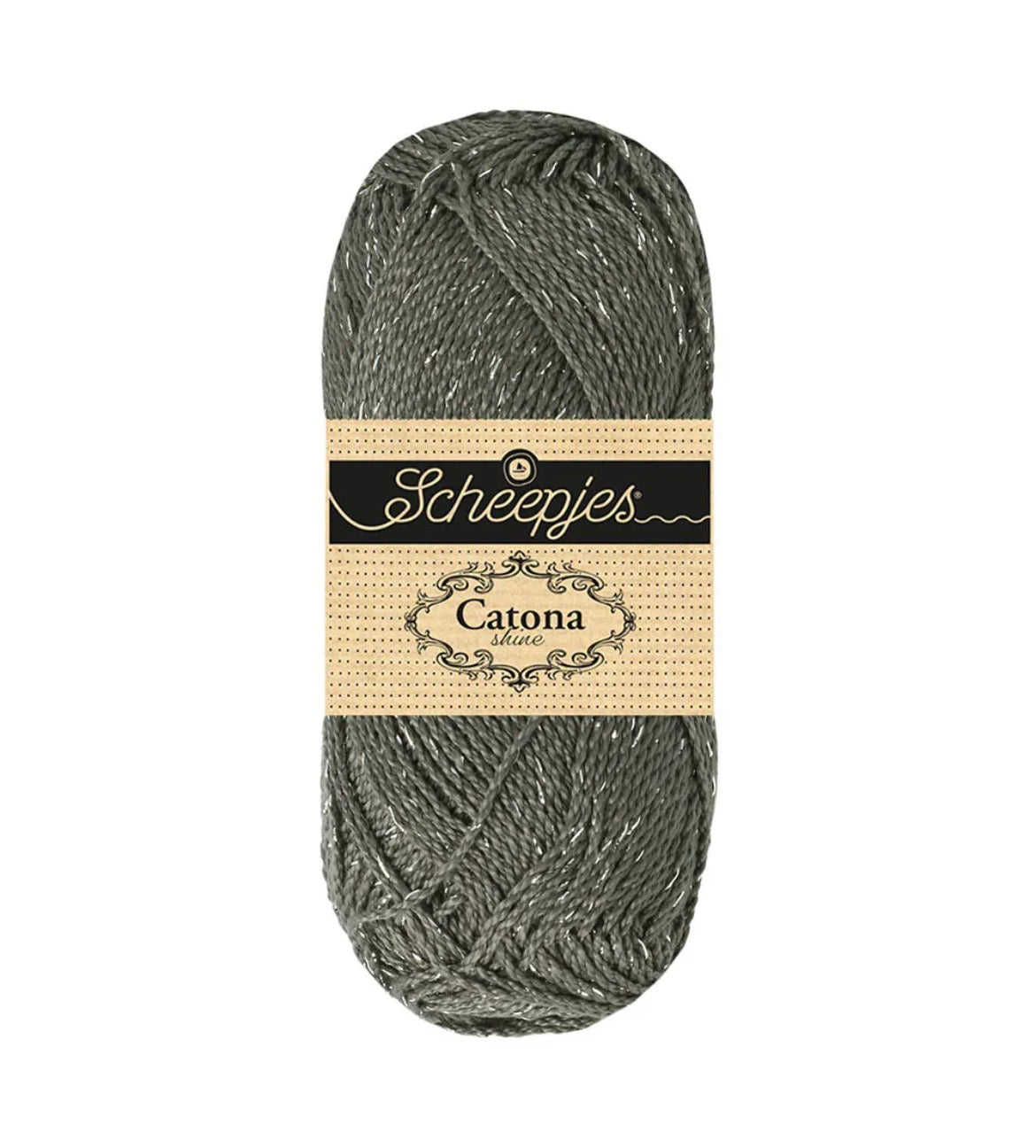Catona shine 50g / 242 Métal grey silver