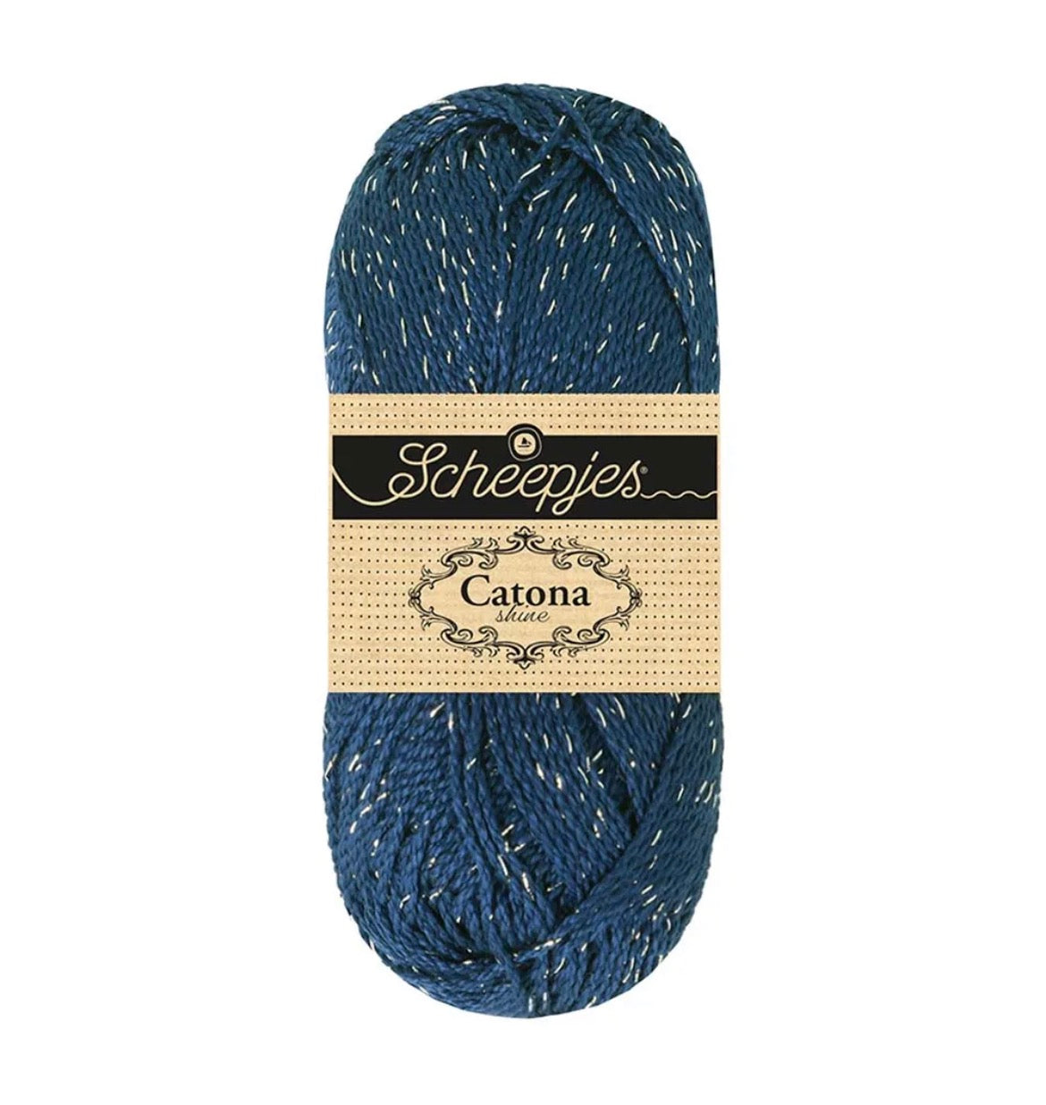 Catona shine 50g / 527 Midnight silver