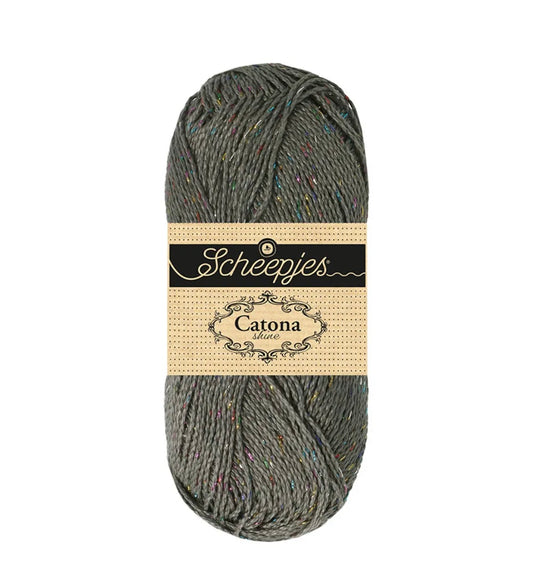 Catona shine 50g / 242 Métal grey rainbow