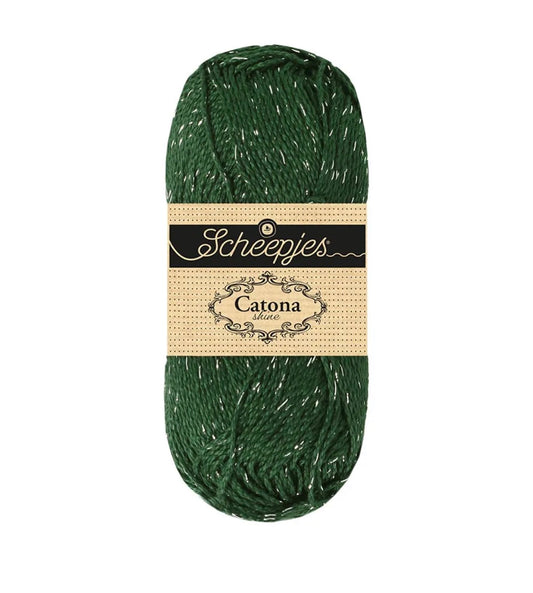 Catona shine 50g / 525 Fir silver