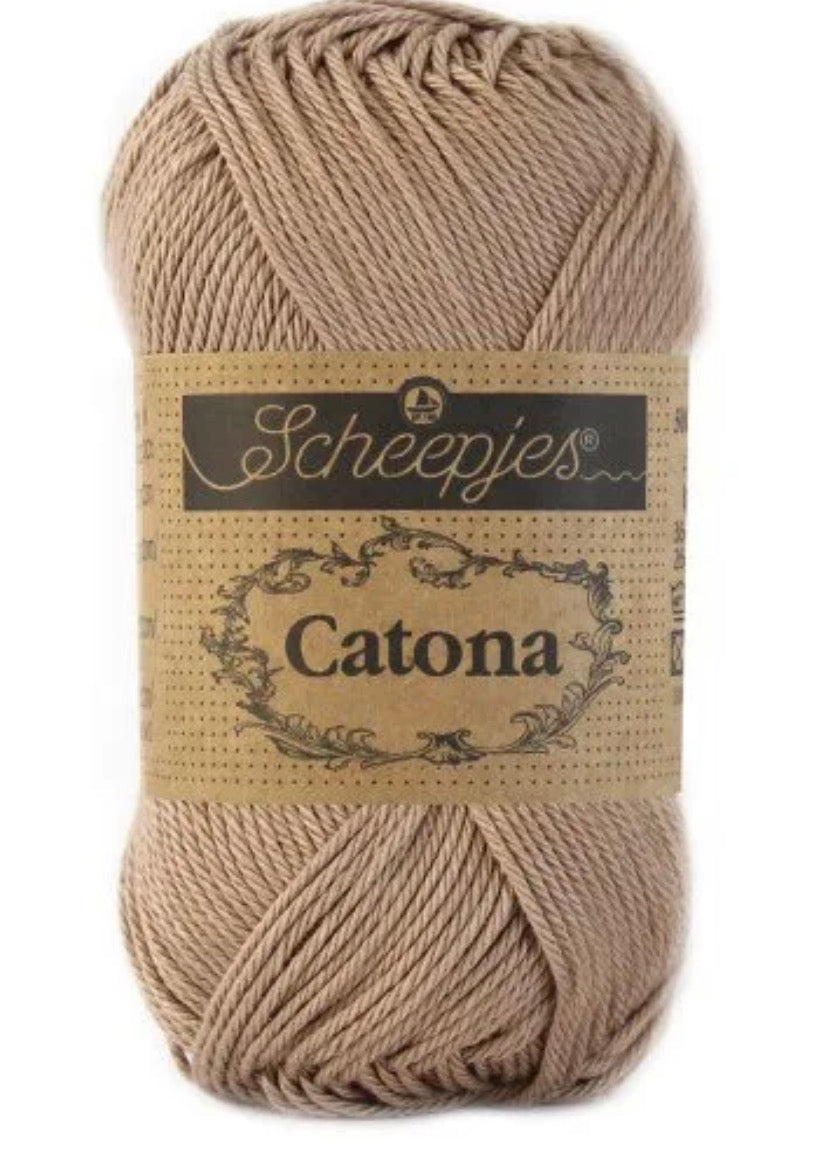 Catona 50g / 506 Caramel / Coton premium pour crochet et amigurumi