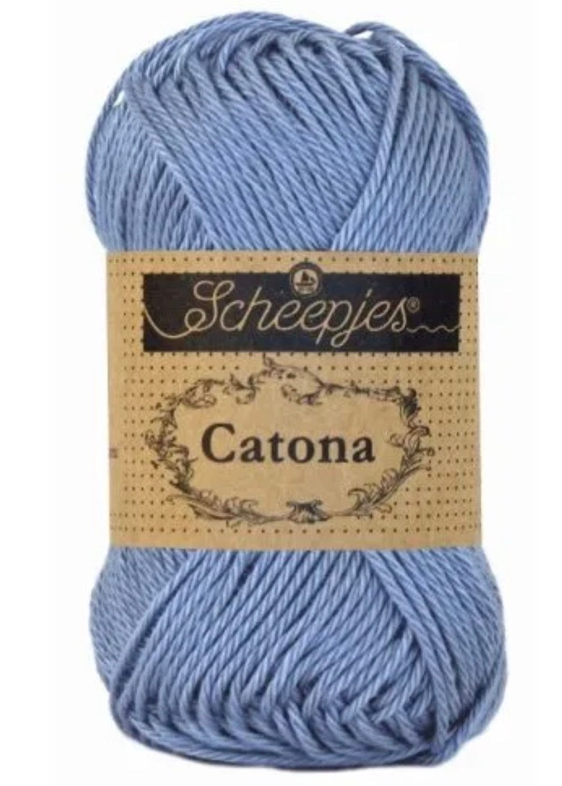 Catona 50g / 247 Blue bird / Coton premium pour crochet et amigurumi