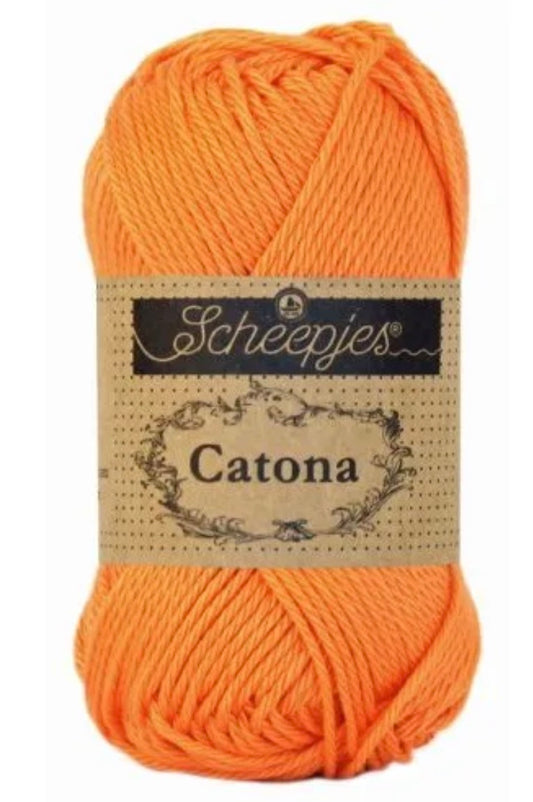 Catona 50g / 386 Peach / Coton premium pour crochet et amigurumi