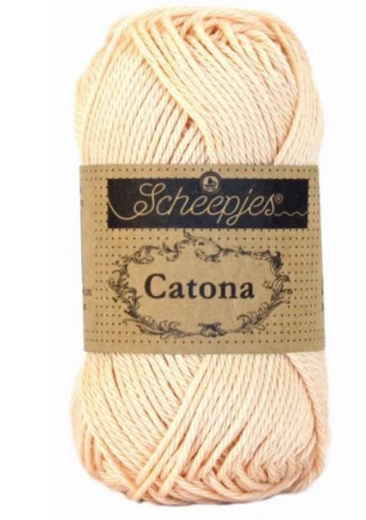 Catona 50g / 255 Nude / Coton premium pour crochet et amigurumi